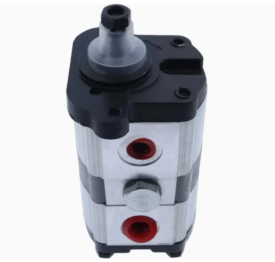 Hydraulic Gear Pump Ma Tractor Kuadwuma Afiri 3597706m91 3774612m91 Ma Landinii Tractor Tandem Gear Pɔmpɛ